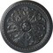 Ekena Millwork Swindon Ceiling Medallion (Fits Canopies up to 2 7/8"), Hand-Painted Pewter, 16 7/8"OD x 1 1/2"P CM16SWPES - alternate 1